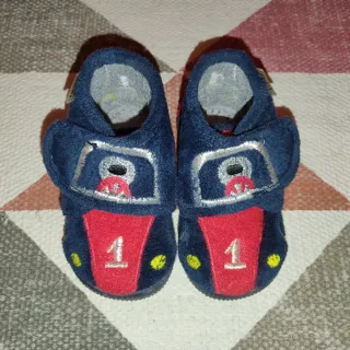 Sabatilles d'estar per casa Talla 19 Formula 1