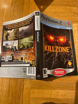 Killzone Platinum PS2 - Solo Caja y Carátula