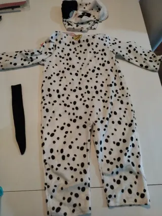 Disfraz Dalmata Bebé Talla 6-12 Meses