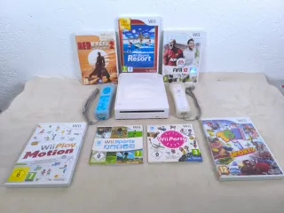 Nintendo Wii Consola + 6 Juegos