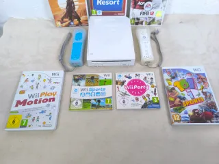 Nintendo Wii Consola + 6 Juegos