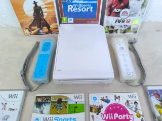 Nintendo Wii Consola + 6 Juegos
