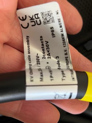 Cable de carga coche eléctrico