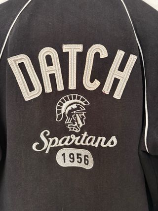 Felpa DATCH Zip Nera Taglia M