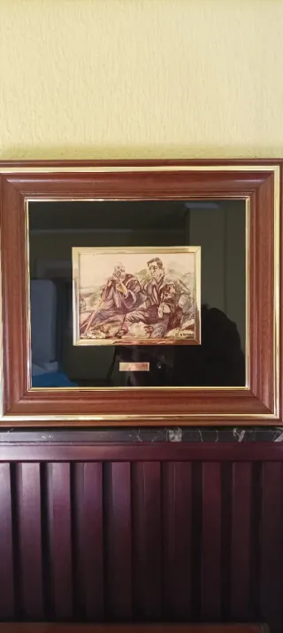 Cuadro esmalte de El Ggodo