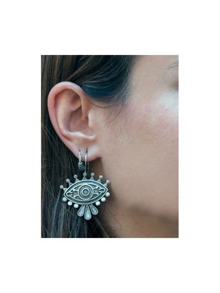 Pendiente Nayan Plata