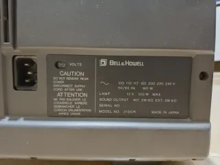 Proyector Bell & Howell DCR Filmosonic