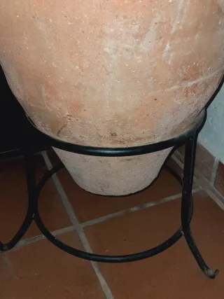 Ánfora Grande Terracota Antigua