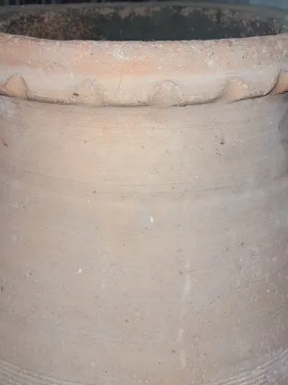 Ánfora Grande Terracota Antigua