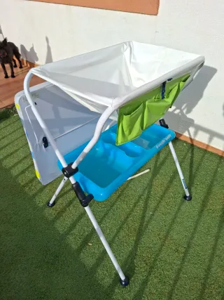 Cambiador bañera bebé plegable de Jané