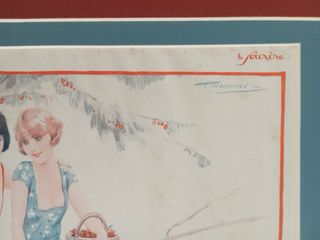 Stampa Art Déco La Vie Parisienne