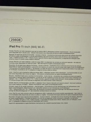 iPad Pro 11 M4 256GB