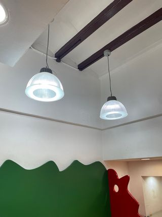 Lámparas de cristal modernas