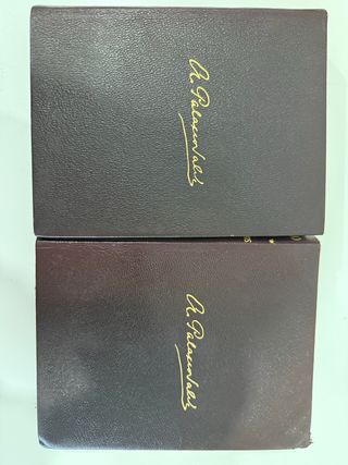 Dos tomos de Armando Palacio Valdes