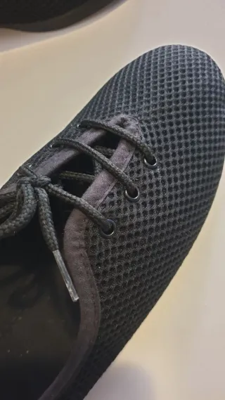 Zapatillas negras de malla