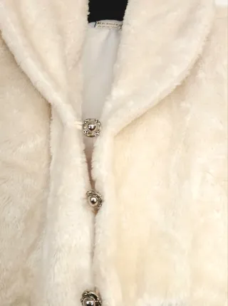 Chaqueta KROMBARA Peluche Corta Vintage Talla S