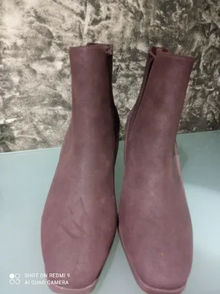 Botines marrones de tacón