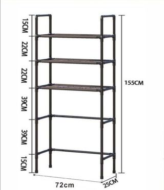 Scaffale portaoggetti multifunzione