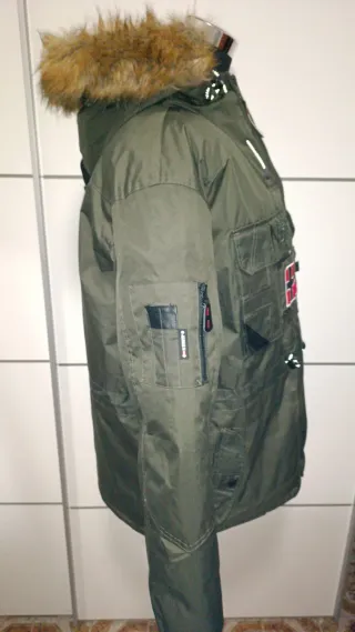 Parka Geographical Norway Talla XL Verde