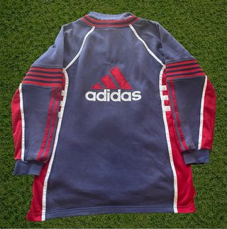 Chaqueta Adidas Vintage Azul y Rojo