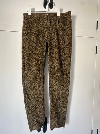 Vaquero de Zara animal print