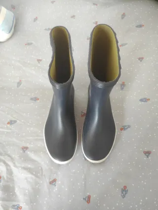 Botas de agua Decathlon azul talla 35/36