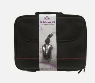 NOTEBOOK KIT BORSA 15,6" E MOUSE USB EWENT nuova