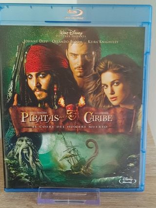 Colección Piratas del Caribe 5 Películas Blu-Ray