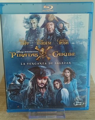 Colección Piratas del Caribe 5 Películas Blu-Ray