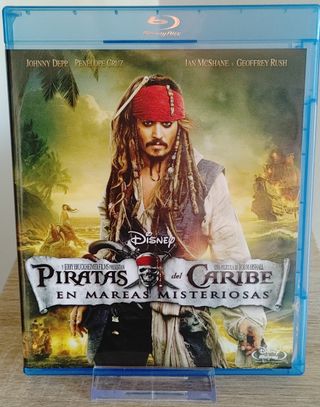 Colección Piratas del Caribe 5 Películas Blu-Ray