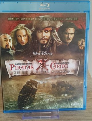 Colección Piratas del Caribe 5 Películas Blu-Ray