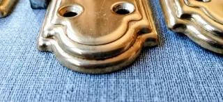 LOTE DE CINCO MANIVELAS DORADAS