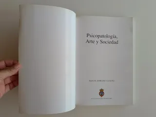 Libro Psicopatología, Arte y Sociedad