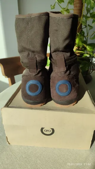 Botines Aro Marrones y Multicolor Mujer