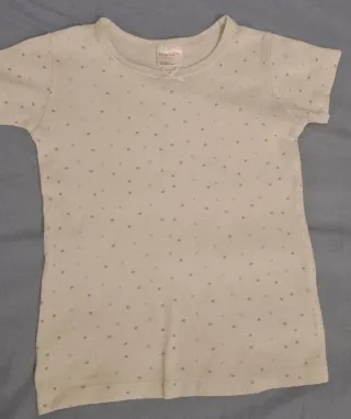 Maglietta bimba 4 anni cotone stelle