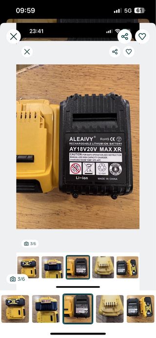 Bateria Dewalt 20V 8Ah XR Lithium Ion