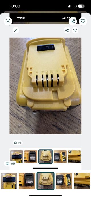 Bateria Dewalt 20V 8Ah XR Lithium Ion