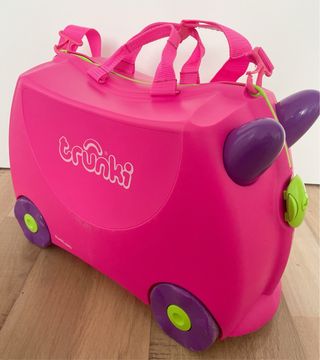 Maleta infantil Trunki unicornio rosa