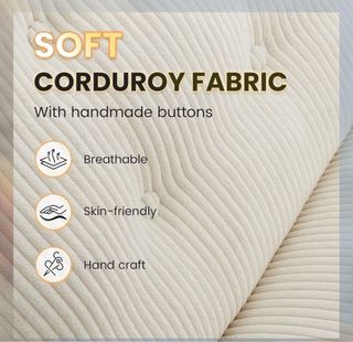 Silla de escritorio con ruedas vintage beige