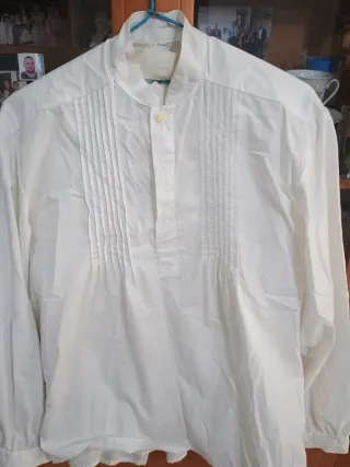 Camisa Fallera Blanca Varios Tallas