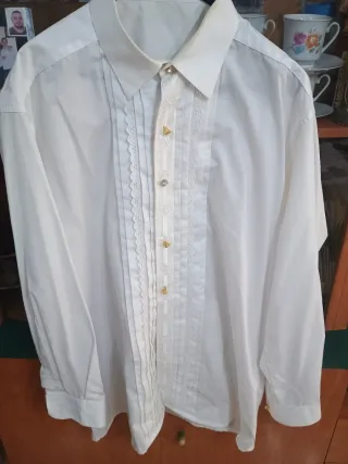 Camisa Fallera Blanca Varios Tallas