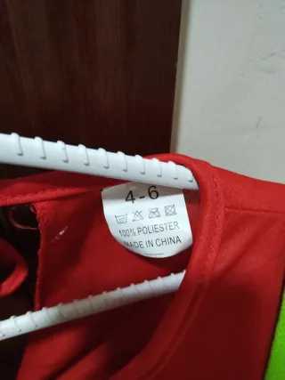 Disfraz payaso infantil talla 4 y 6 años