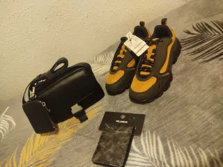 ZAPATILLAS ZARA TALL 42 ➕ BANDOLERA Y CARTERA