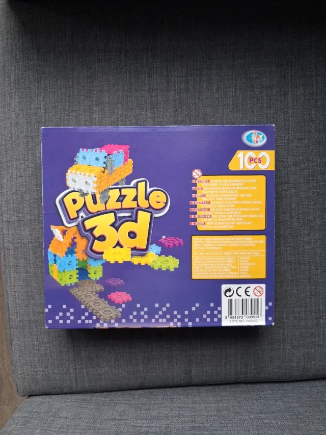 Puzzle 3D 100 Piezas