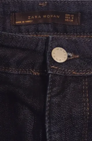 Falda tejana corte pitillo