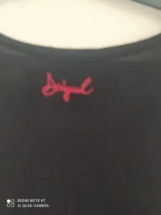 Vestido Desigual Negro con Flores