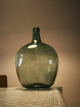 Damajuana grande vidrio 20L verde