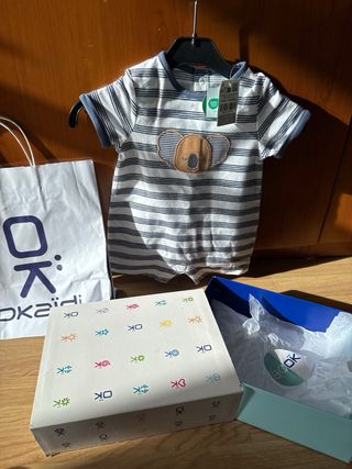 Mono de bebé Okaïdi rayas koala