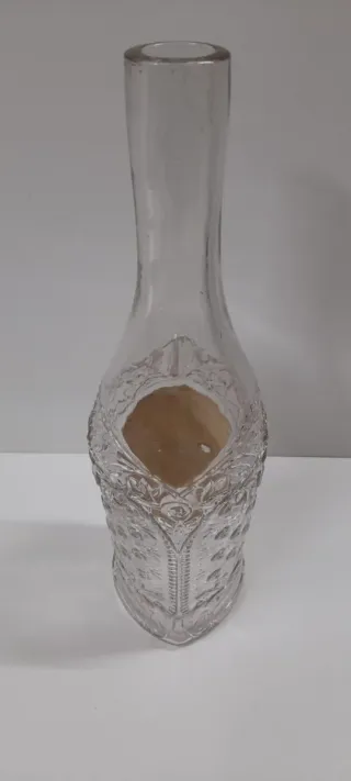 Botella Cristal Antigua La Mundial Gran-Anis