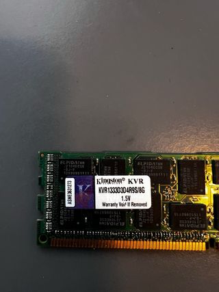 6 Módulos Memoria Kingston DDR3 8GB